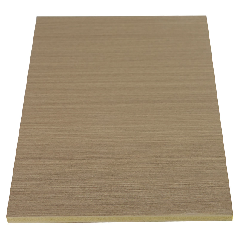 Panneau mural composite bambou-plastique de 1220 mm de large avec placage en bois de charbon de bambou