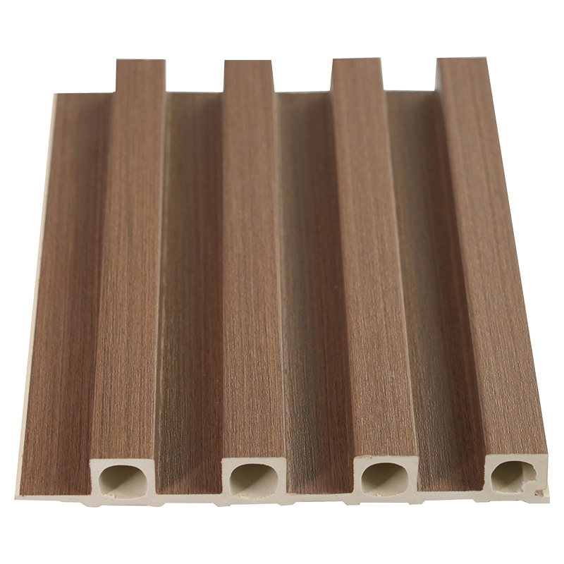 Panneau de décoration murale intérieure en PVC, largeur 150mm, épaisseur 20mm, Grille à trous ronds encliquetables