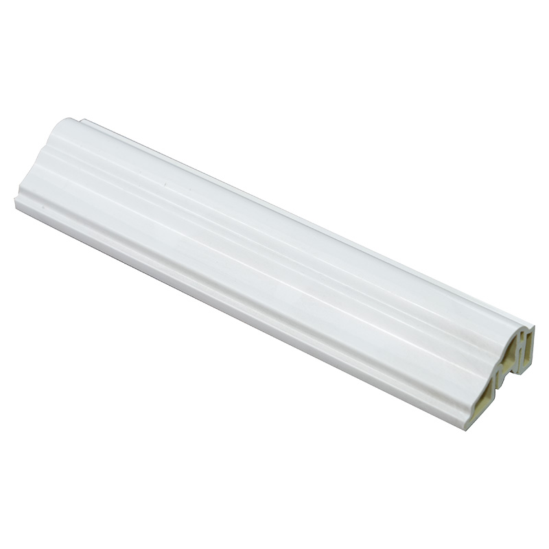 Plinthe WPC à grain de bois de 36 mm avec base composite PVC